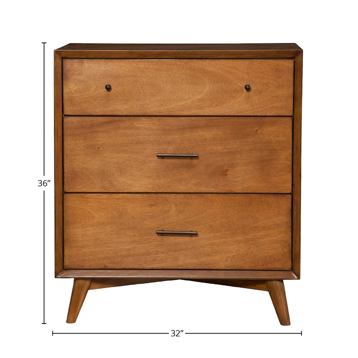 Flynn Small Storage Chest in Chestnut
