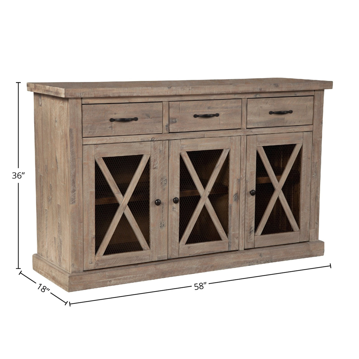 Newberry Sideboard in Weathered Natural
