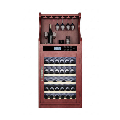 Luxury 43-Bottle Freestanding Low Noise Wine Cooler Cabinet (SAK56084)