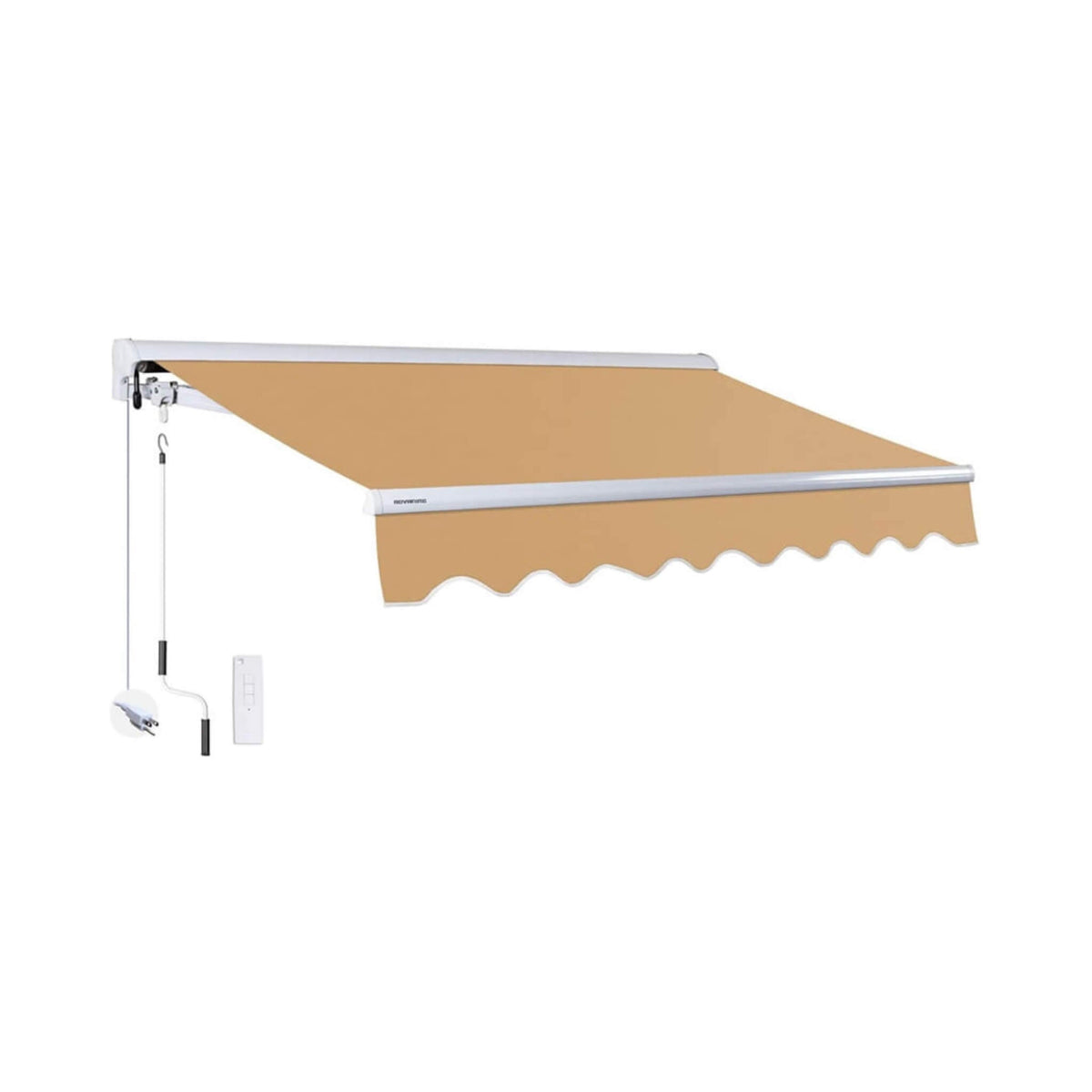 Advaning Luxury Series Fully-Assembled Retractable Sun Shade Canopy Awning (SAK31549)