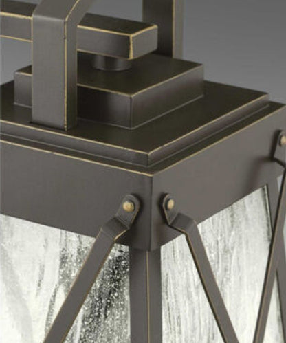 Creighton 1-Light 12"h Small Outdoor Wall-Lantern  Antique Bronze Finish by Progress