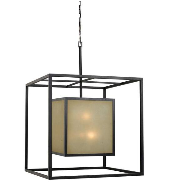 Hilden 12-Light Aged Bronze Pendant