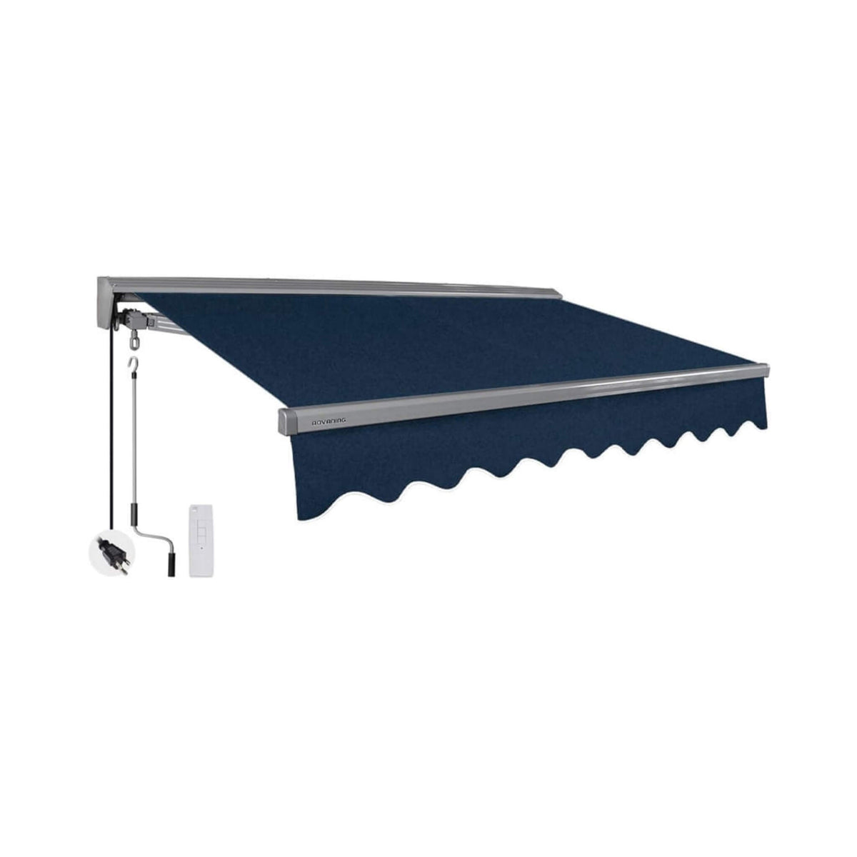 Advaning Classic Series Fully-Assembled Retractable Sun Shade Canopy Awning (SAK92851)