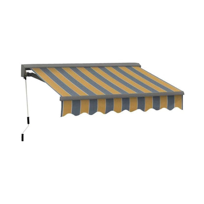 Advaning Classic Series Fully-Assembled Retractable Sun Shade Canopy Awning (SAK92851)