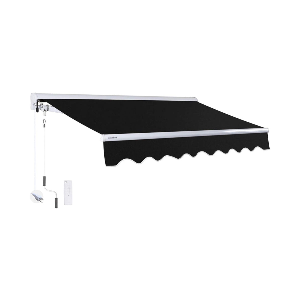 Advaning Luxury Series Fully-Assembled Retractable Sun Shade Canopy Awning (SAK31549)