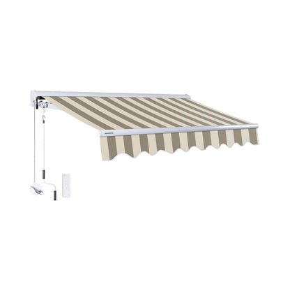 Advaning Luxury Series Fully-Assembled Retractable Sun Shade Canopy Awning (SAK31549)
