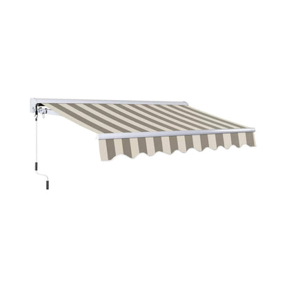 Advaning Luxury Series Fully-Assembled Retractable Sun Shade Canopy Awning (SAK31549)