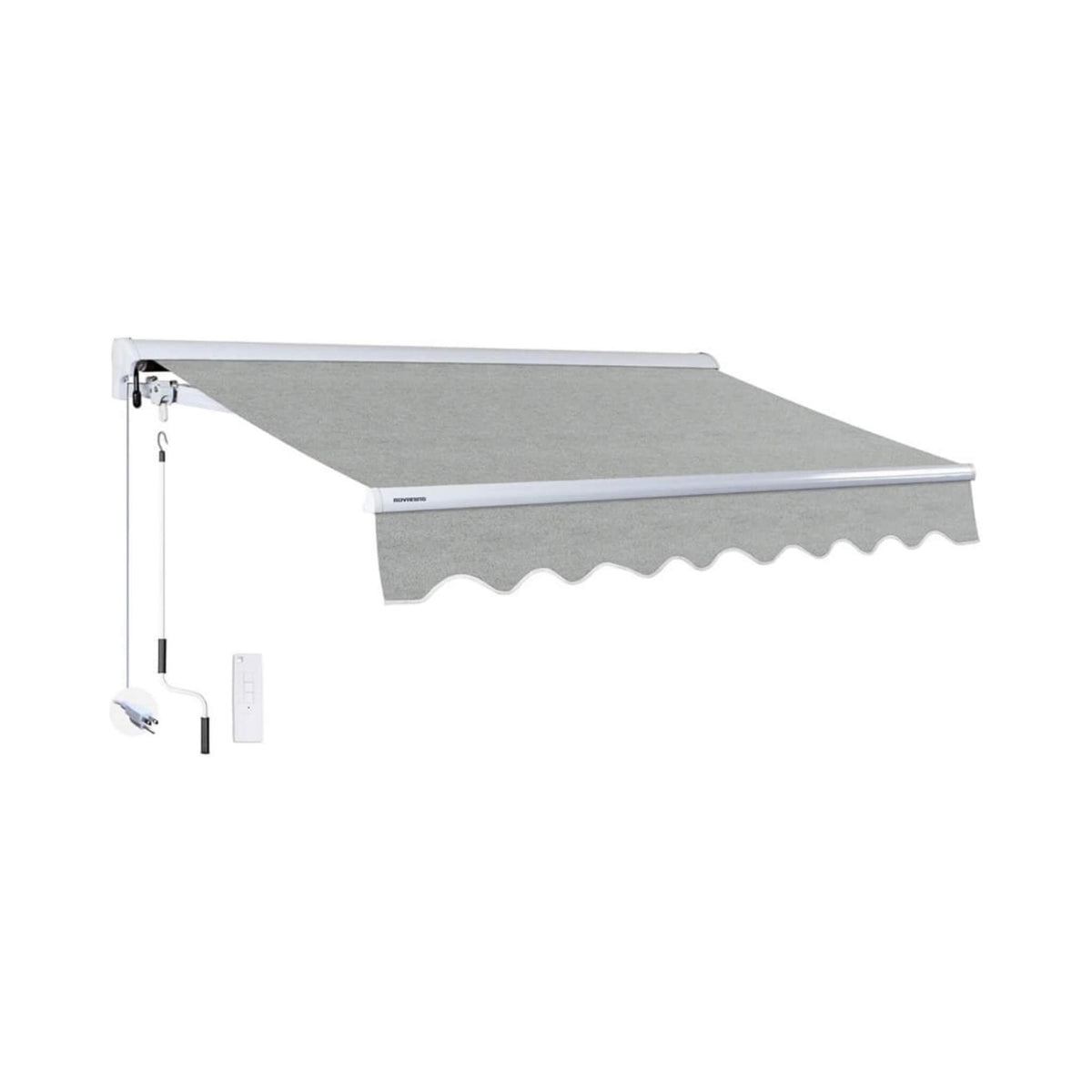 Advaning Luxury Series Fully-Assembled Retractable Sun Shade Canopy Awning (SAK31549)