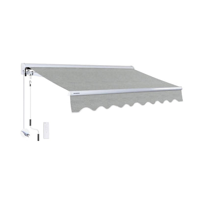 Advaning Luxury Series Fully-Assembled Retractable Sun Shade Canopy Awning (SAK31549)