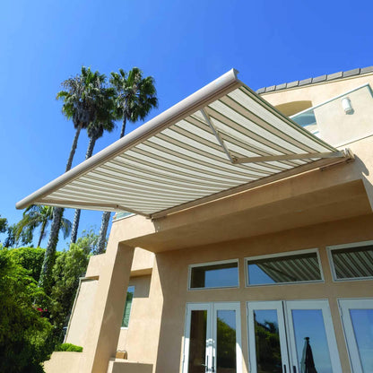 Advaning Prestige Series Full-Cassette Electric Motorized Retractable Awning (SAK25409)