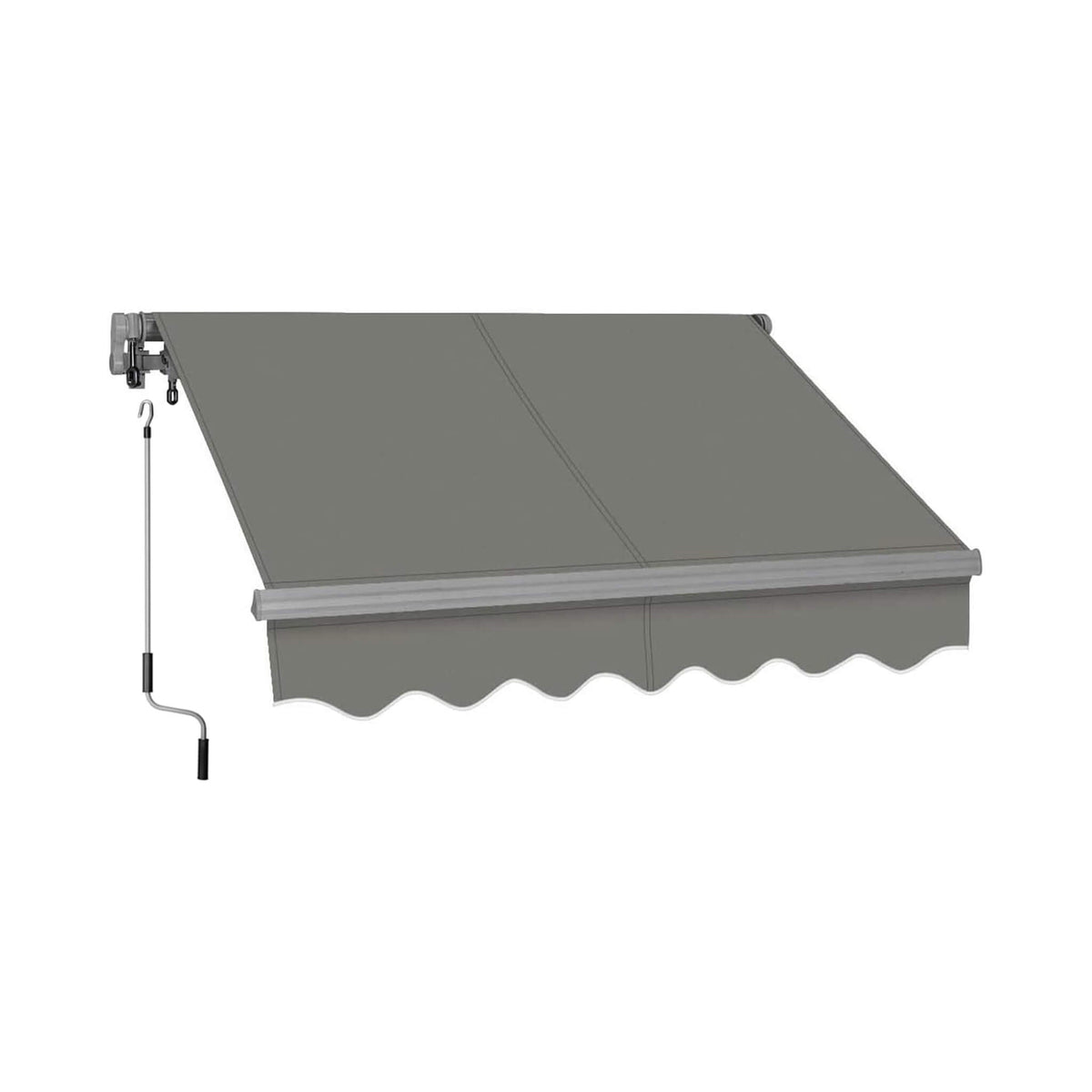 Advaning SG Series Manual Retractable Fully-Assembled Sun Shade Canopy Awning (MA1210-MA1410) (SAK53186)