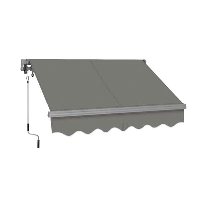 Advaning SG Series Manual Retractable Fully-Assembled Sun Shade Canopy Awning (MA1210-MA1410) (SAK53186)