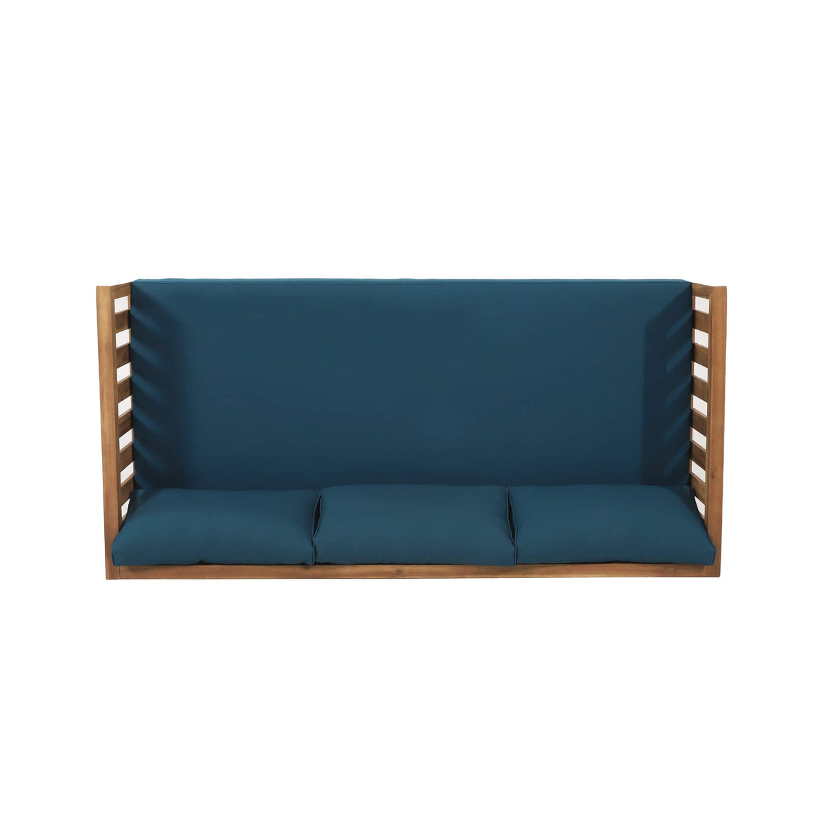 3-Seater Acacia Wood Daybed Sofa With Water-Resistant Cushions (SAK65773)