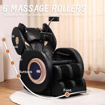 Tranquil Automatic Zero-Gravity Massage Recliner Chair With Full Body Air Pressure (SAK76018)