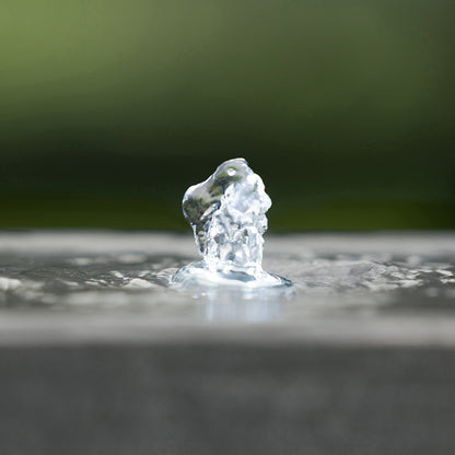 Resin Cut Away Urn Outdoor Water Fountain 18 Inch