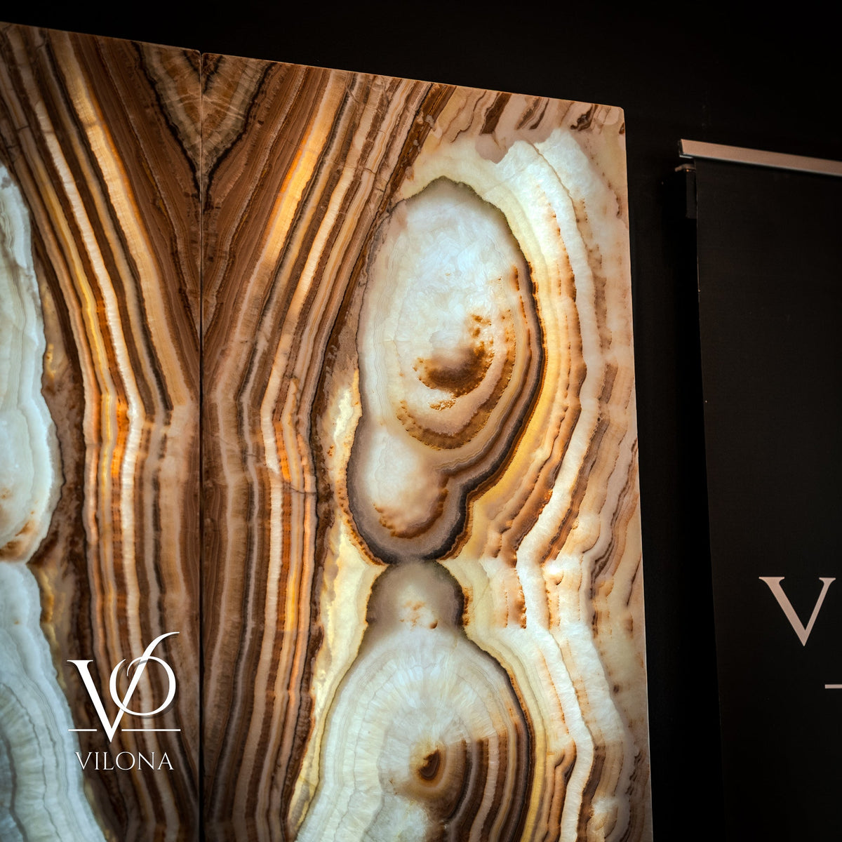 Exotic Sahara Onyx Wall Panels – 63" × 21.75" (Large)