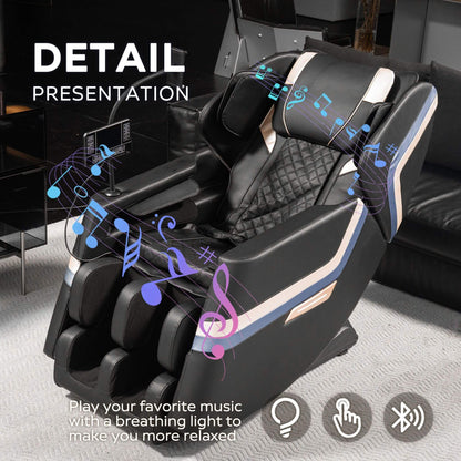 Bliss Full-Body Zero-Gravity Massage Chair Recliner With Six Massage Rollers (SAK91825)