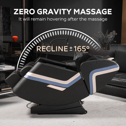 Bliss Full-Body Zero-Gravity Massage Chair Recliner With Six Massage Rollers (SAK91825)