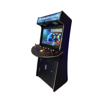 Full-Size 4-Player Upright Arcade Game Machine with 4,600 Classic Games