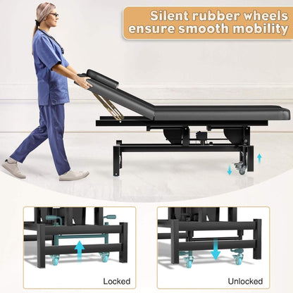Heavy-Duty 1500 LBS Adjustable Electric Massage Table With Lift (SAK74105)