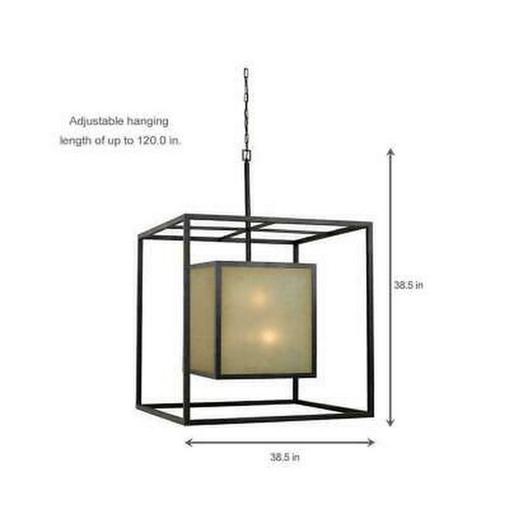 Hilden 12-Light Aged Bronze Pendant