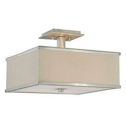Menlo Park 4-Light Semi-Flush Mount Ceiling Light