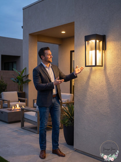 Bowie Integrated LED Indoor/Outdoor Wall Sconce