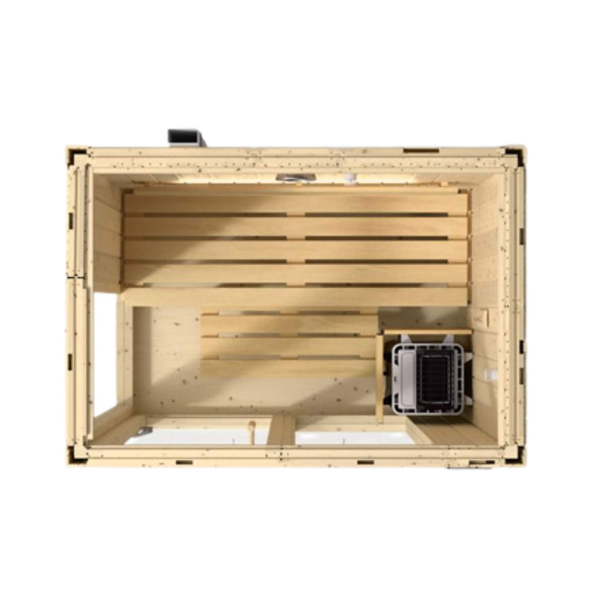 Kohler C1 Luxury Scandinavian Spruce Indoor Sauna