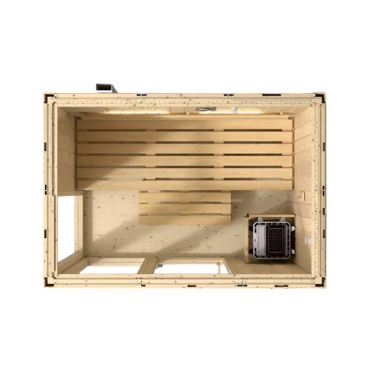 Kohler C1 Luxury Scandinavian Spruce Indoor Sauna