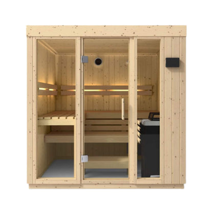 Kohler C1 Luxury Scandinavian Spruce Indoor Sauna