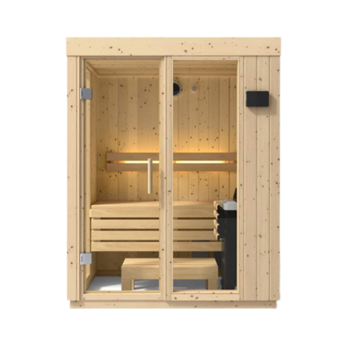 Kohler C1 Luxury Scandinavian Spruce Indoor Sauna