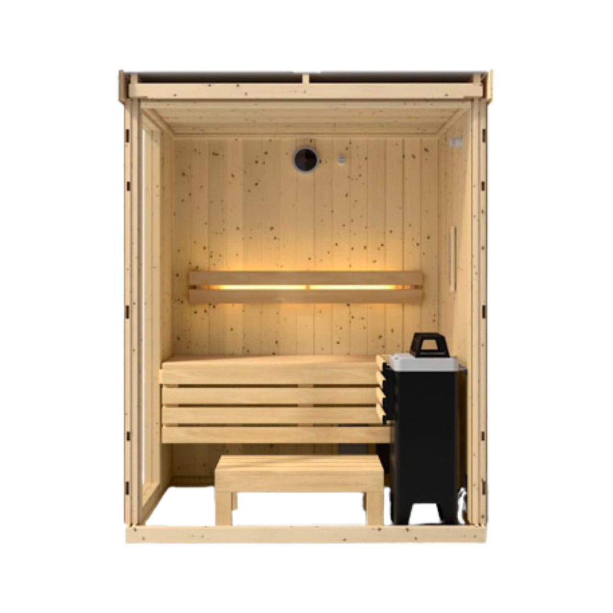 Kohler C1 Luxury Scandinavian Spruce Indoor Sauna