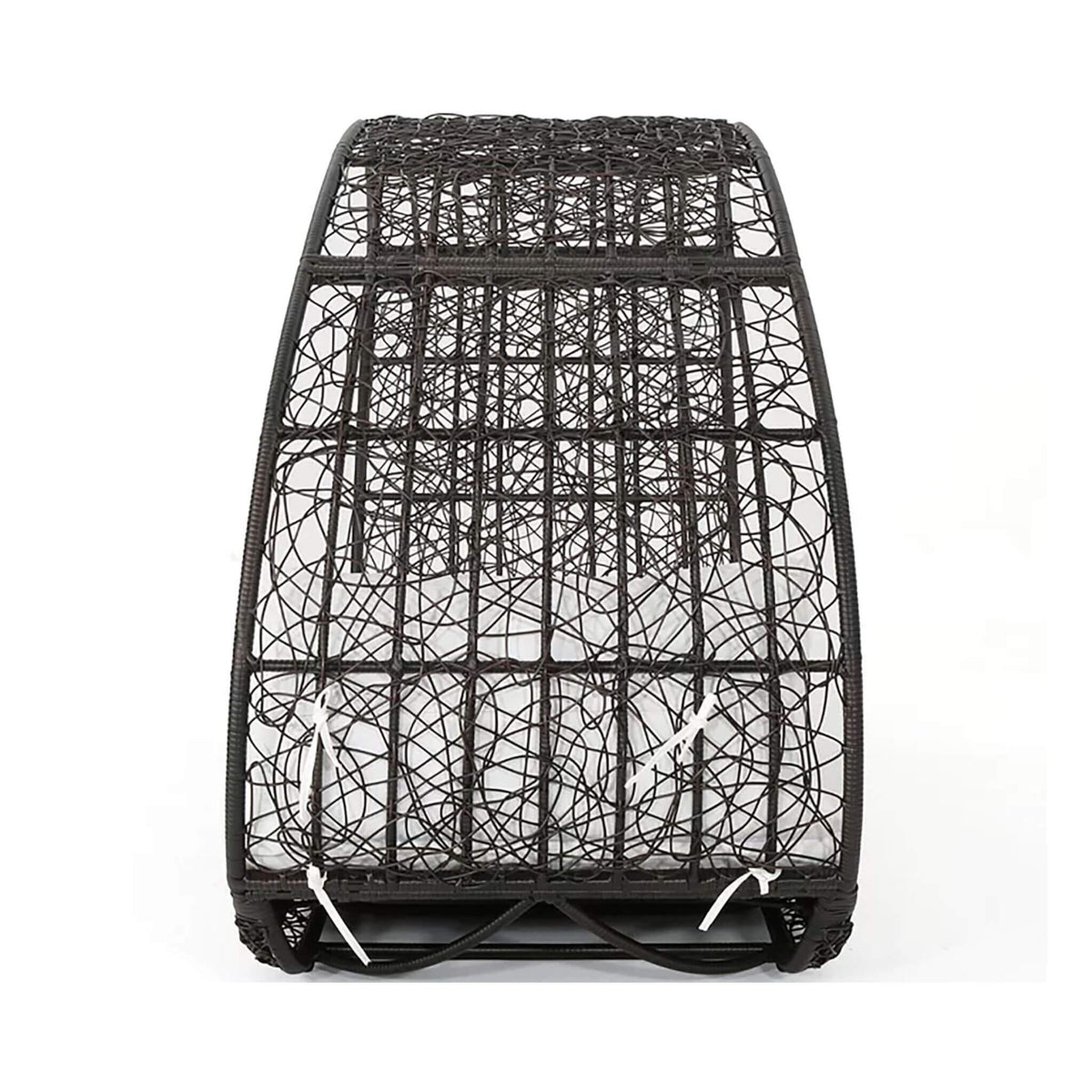 Large 2-Person Abigal Outdoor Wicker Daybed With Aluminum Frame And Cushions (SAK23942)