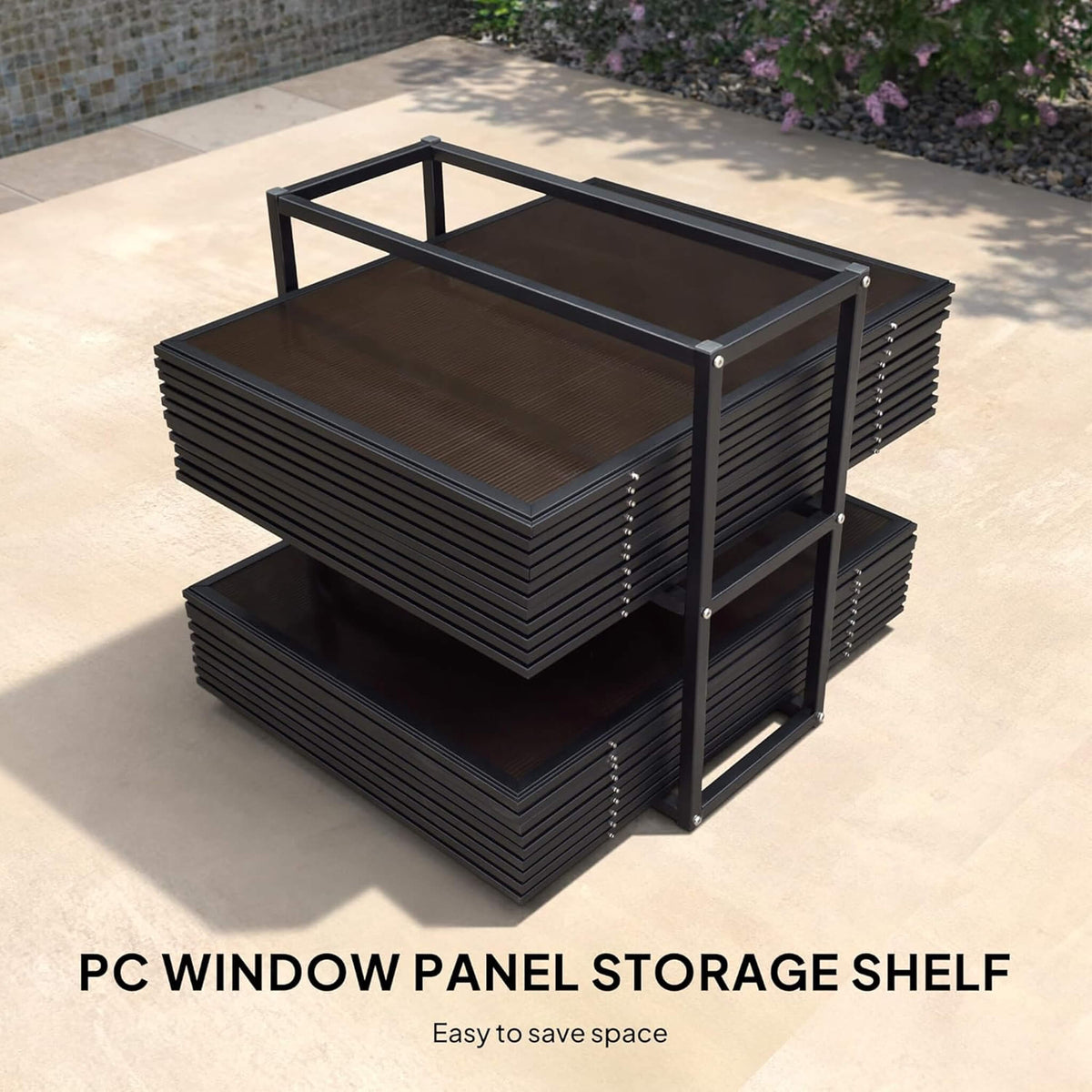 Oasis Luxury Heavy-Duty Hardtop Sunroom With Aluminum Frame And LED Lights (SAK79102)