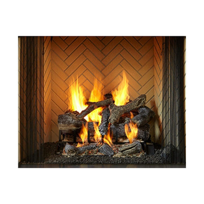 42-Inch Open Wood-Burning Fireplace