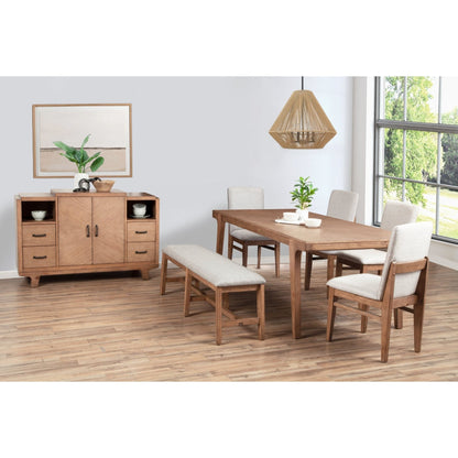 Olejo Side Chairs Set of 2, Natural