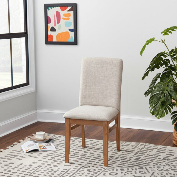 Olejo Side Chairs Set of 2, Natural