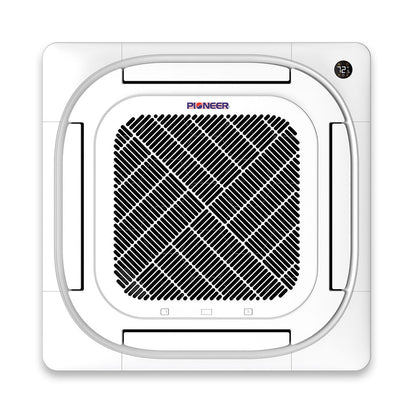 Pioneer® Quantum Ultra™ 48,000 BTU 19 SEER2 230V 4-Way Ceiling Cassette Ductless Mini-Split Air Conditioner Inverter Heat Pump