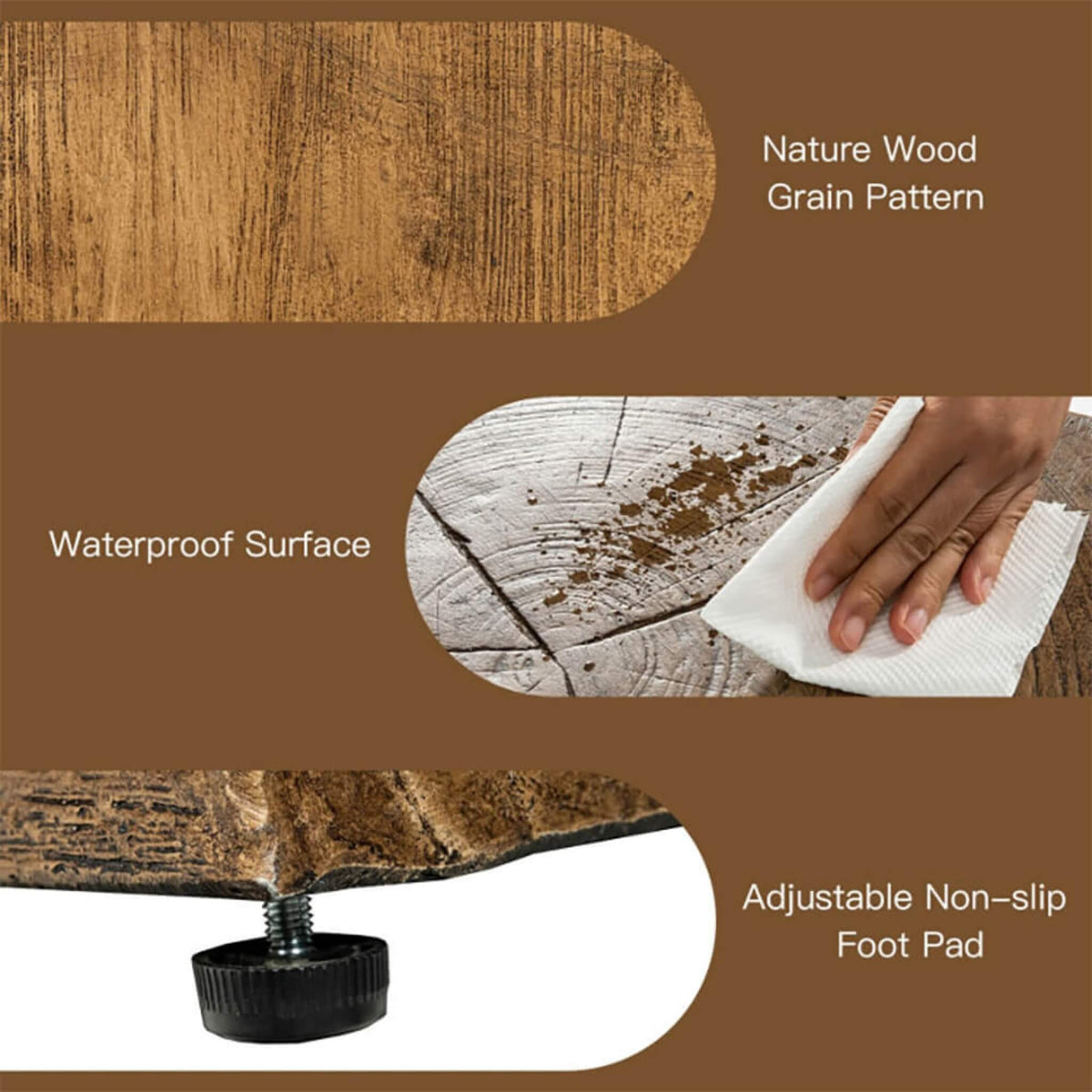 16-Inch Outdoor Propane Tank Hideaway Table Cover