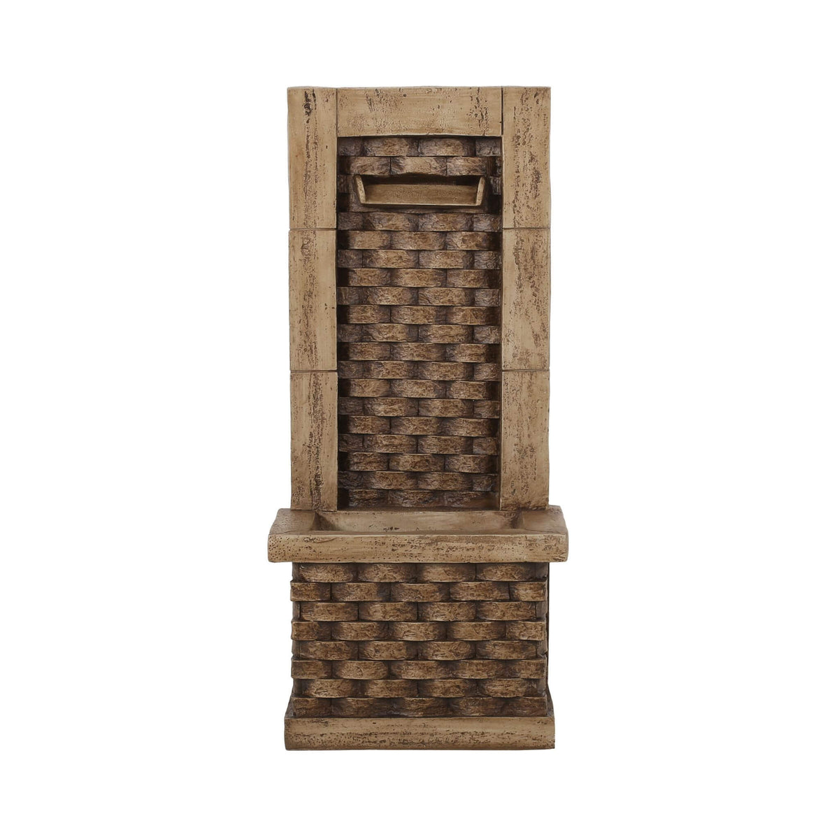 Premium 35-Inch Hand-Crafted Weather-Resistant Waterfall Fountain With LED Lights (SAK86757)