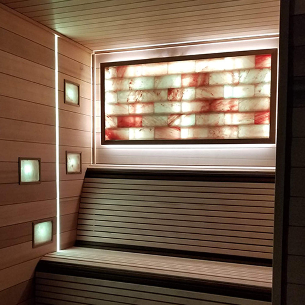Prosaunas Large Customizable Himalayan Salt Sauna Lighting Kit