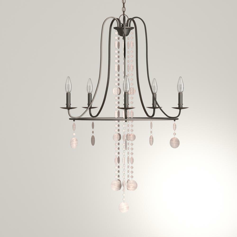 Matira 5-Light Oil-Rubbed Bronze Chandelier