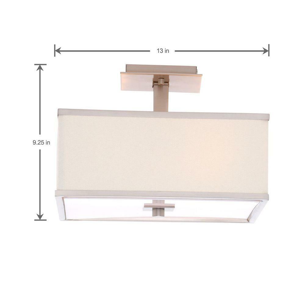Menlo Park 4-Light Semi-Flush Mount Ceiling Light