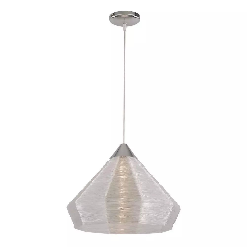 Polished Chrome 1-Light Pendant