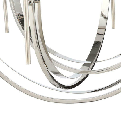 Rondure 6-Light Polished Nickel Chandelier