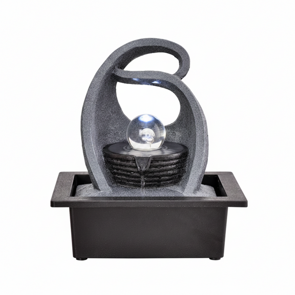 Handmade Home Decorative Desktop Fountains Indoor Water Fountain Creative Craft Home Decor&Figurines Fengshui Waterfall Fountain