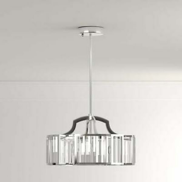 EasyLITE 4-Light Satin Nickel Convertible Pendant